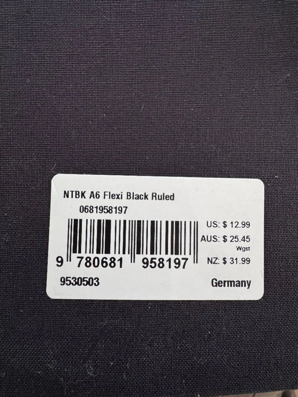 Brunnen? German A6 Flexi Notebook (Item Code: 9530503),lined journal NWT